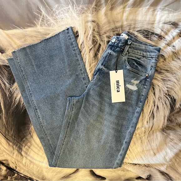 Mica Denim super High Wide Leg size 28 - Picture 1 of 6